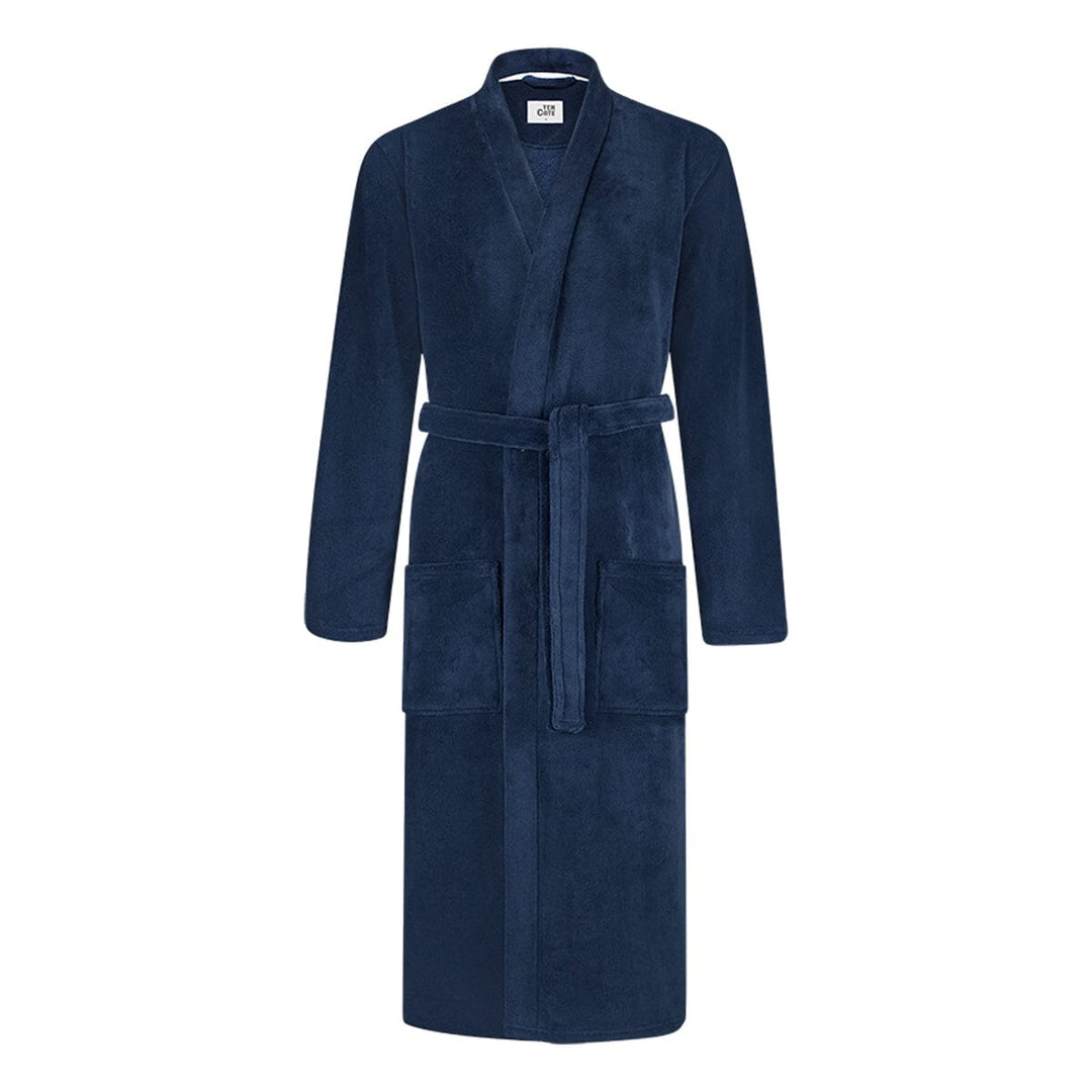 Ten Cate - Bathrobe Men - 60531 - 6182 Navy Blues Badjas Ten Cate 
