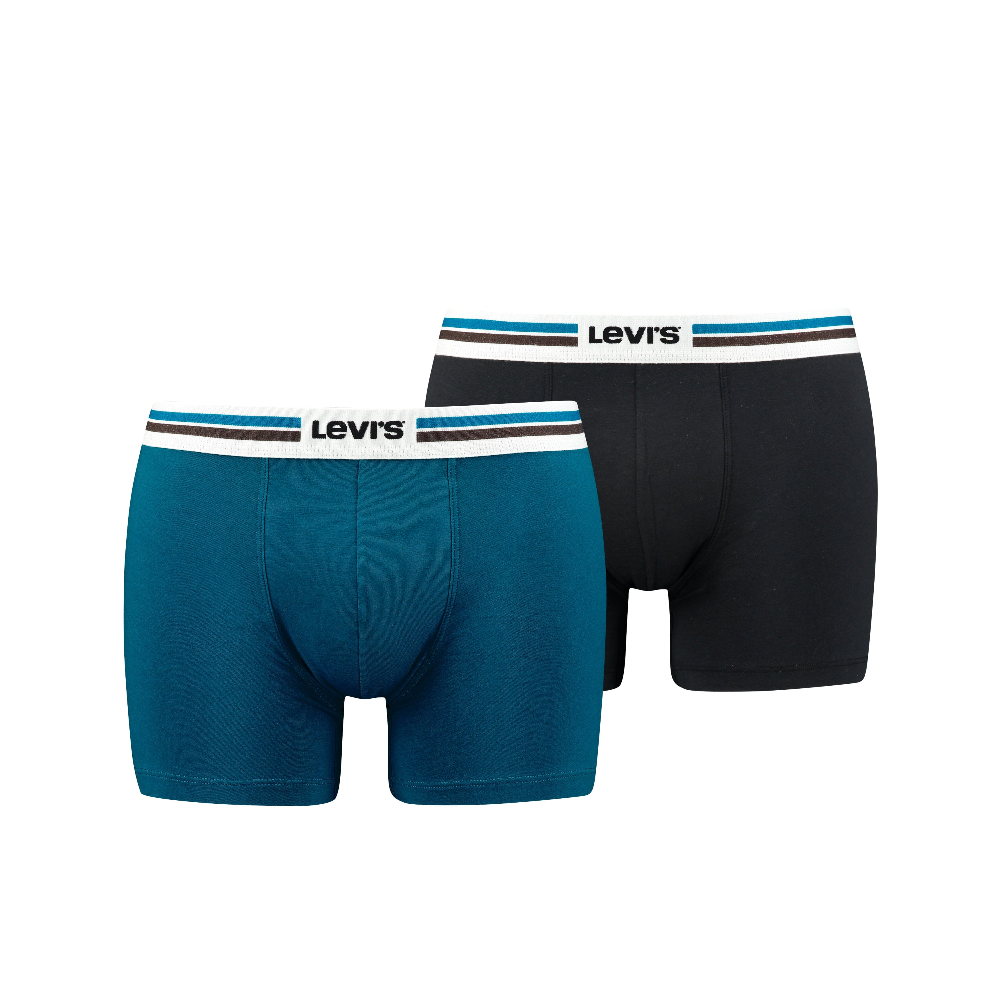 Levi's - Placed Sportswear Logo Boxer 2-pack - 701222843 - 010 Ocean Depths Boxershort Levis 