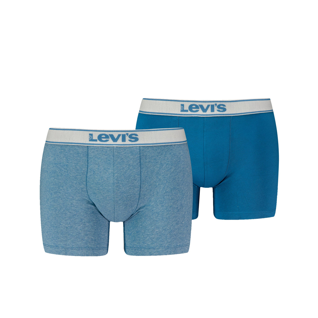 Levi's - Vintage Heather Boxer 2-pack - 701227424 - 003 Light Blue Boxershort Levis 