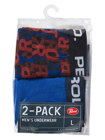 Petrol - Boxershort 2-pack - M-3020-BXR205 - 8132 Diverse Boxershort Petrol 