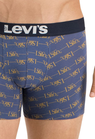 Levi's - Lsco Logo Boxer 2-pack - Blue Boxershort Levis 