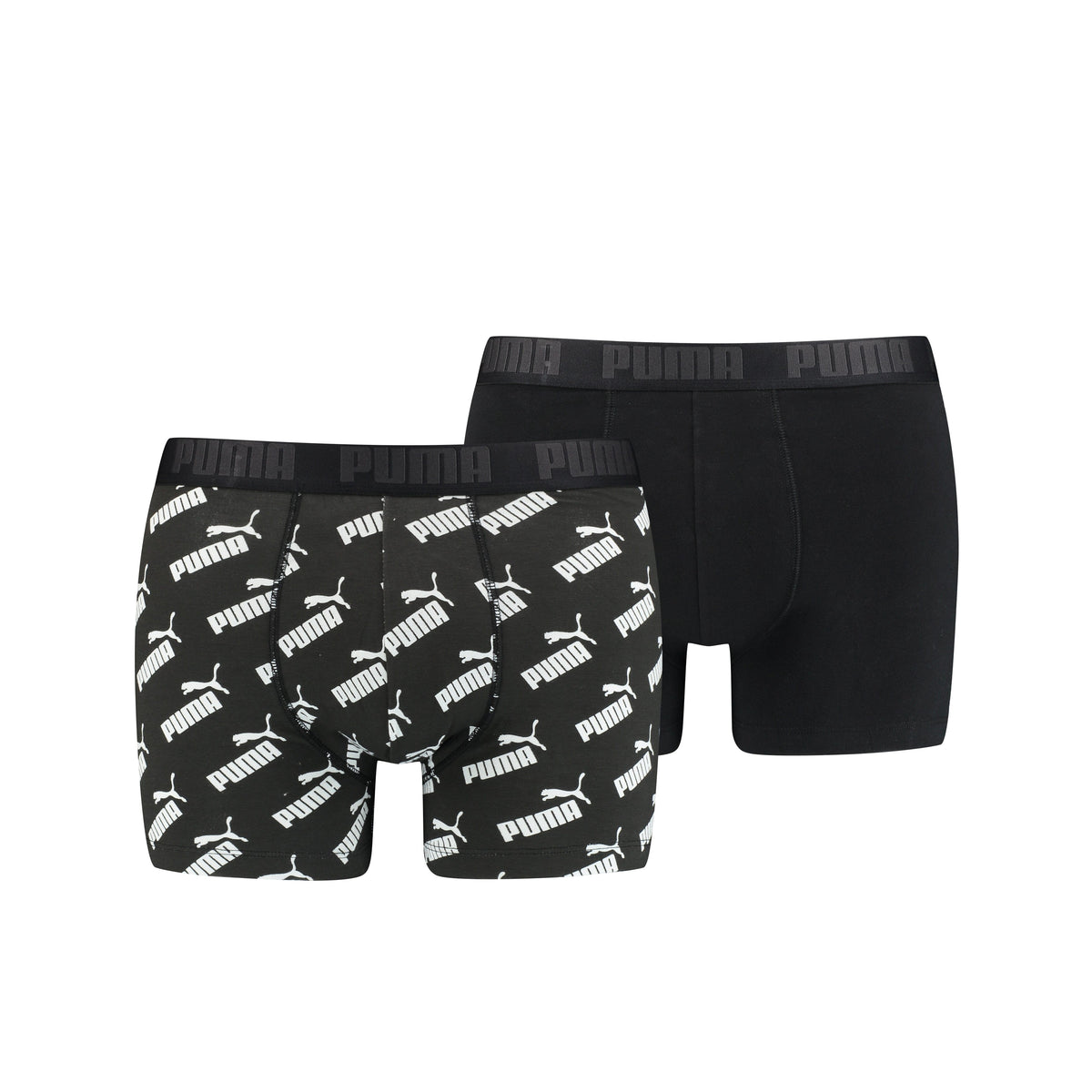 Puma - AOP Boxer 2-pack - Black Boxershort Puma 