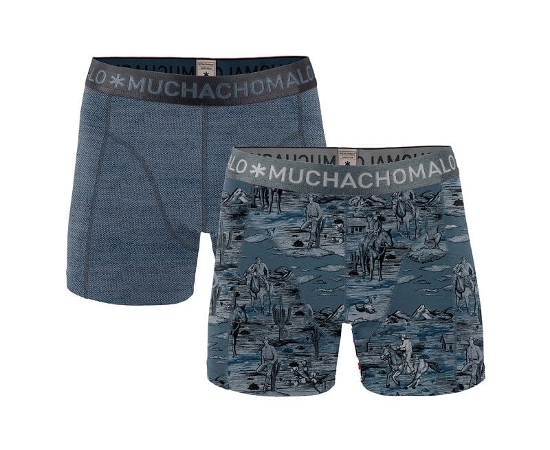 Muchachomalo - Short 2-pack - Jeans X Boxershort Muchachomalo 