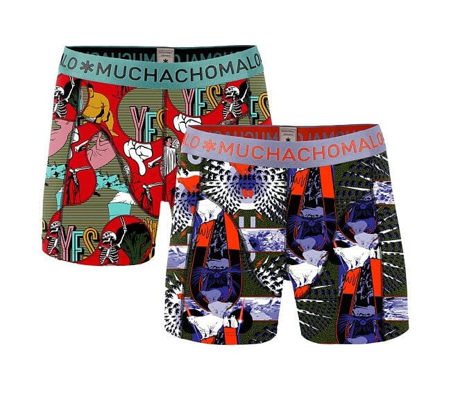 Muchachomalo - Short 2-pack - Poles Boxershort Muchachomalo 