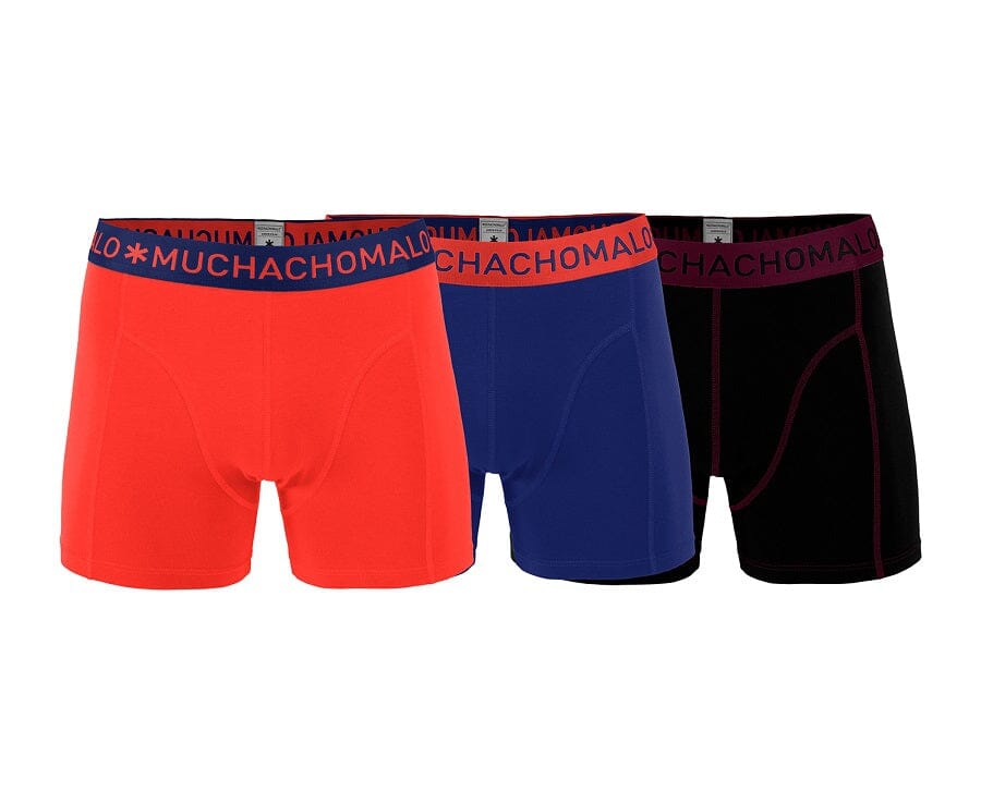 Muchachomalo - Short 3-pack - Solid 201 Boxershort Muchachomalo 