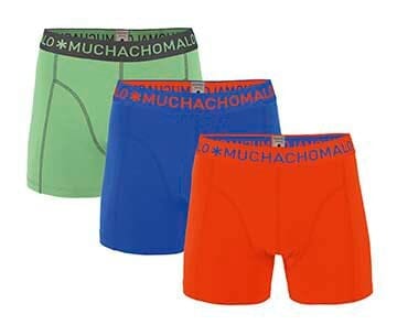 Muchachomalo - Short 3-pack - Solid 229 Boxershort Muchachomalo 