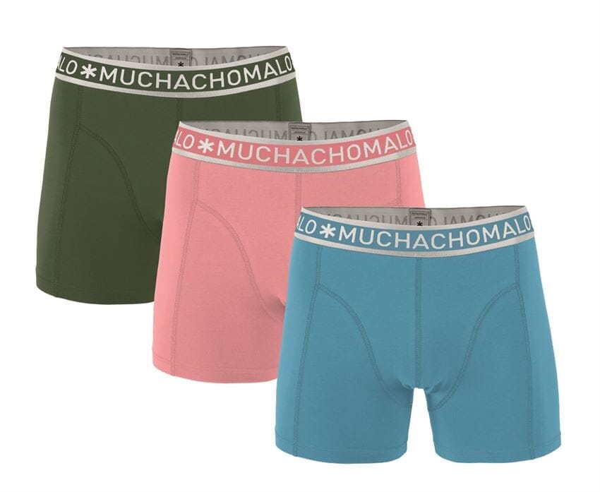 Muchachomalo - Short 3-pack - Solid 258 Boxershort Muchachomalo 