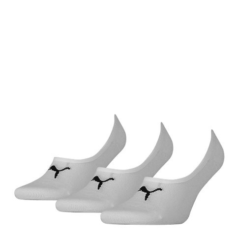 Puma - Footie 3-pack - White Sokken Puma 