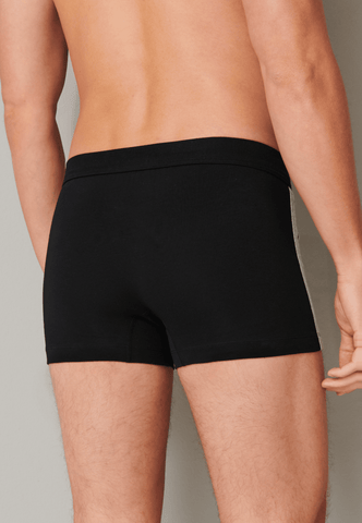 Schiesser 95/5 heren short 3-pack - zwart 173816 Into Underwear Standaard Schiesser 