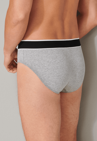 Schiesser 95/5 Rio heren slip 3-pack - Grijs Into Underwear Standaard Schiesser 