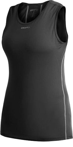 Craft - Cool Long Sleeveless Dames - Zwart Thermo Ondergoed Craft 