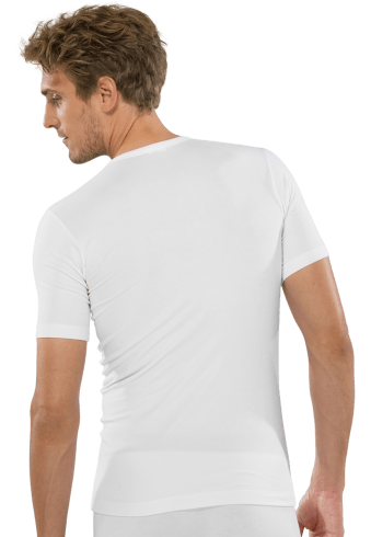 Schiesser - 95/5 V-Shirt - Wit Shirt Schiesser 