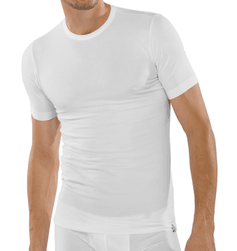 Schiesser - 95/5 T-Shirt - Wit Shirt Schiesser 