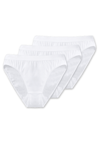 Schiesser 95/5 Rio slip 3 Pack - wit Into Underwear Standaard Schiesser 