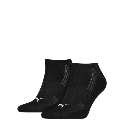 Puma - Badstof Sneaker 2-pack - Black Sokken Puma 