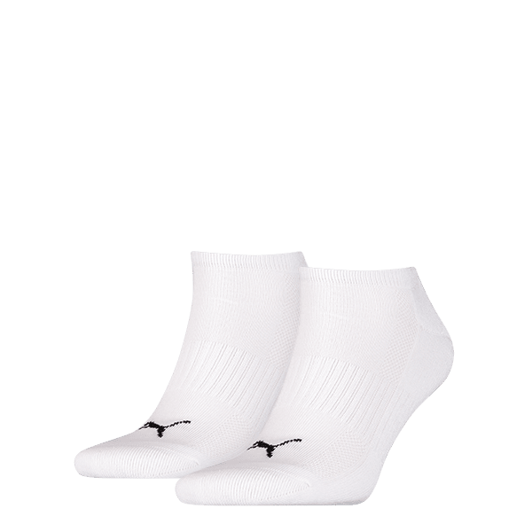 Puma - Badstof Sneaker 2-pack - White Sokken Puma 