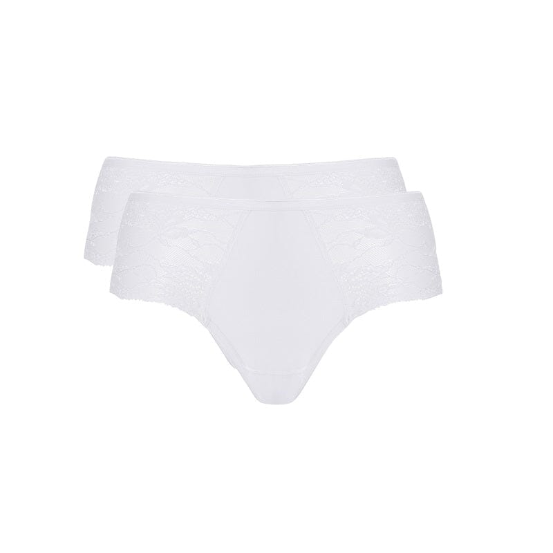 Ten Cate - 30201 - Basic Midi Lace 2-pack - White Slip Ten Cate 