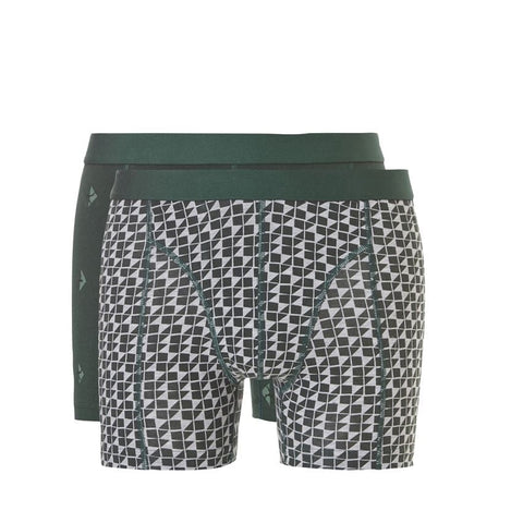 Ten Cate - 30667 - Fine Shorts Flash 2-pack - Grey/Green Short Ten Cate 