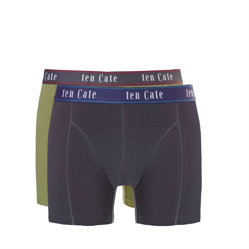 Ten Cate - 30709 - Fine Shorts Flash 2-pack - Ebony/Mosstone Short Ten Cate 