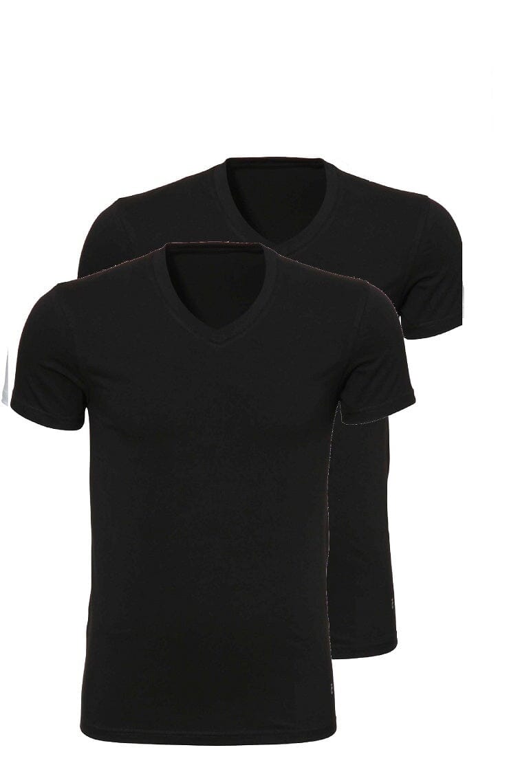 Ten Cate - 3208 - V-Shirt 2-pack - Black Shirt Ten Cate 