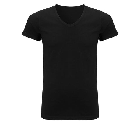 Ten Cate - 30217 - Basic V-Shirt 2-pack - Zwart Shirt Ten Cate 