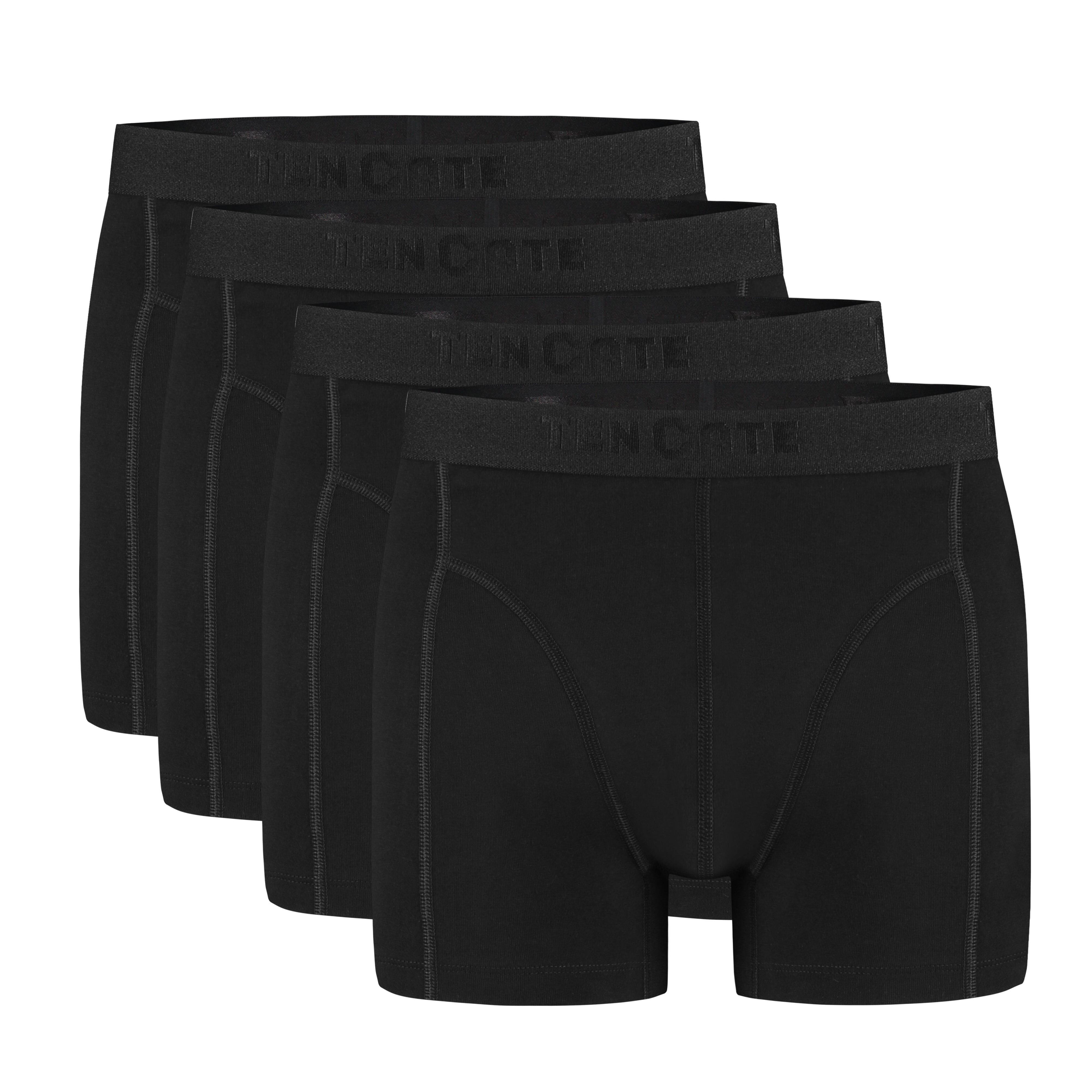 Ten Cate - 32387 - Basic Men Shorts 4-pack - Black Short Ten Cate 