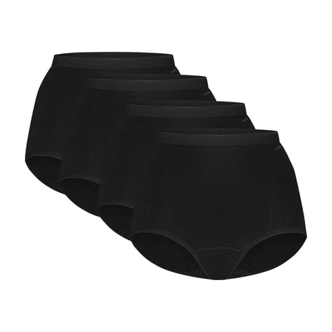 Ten Cate - 32420 - Basic Women High Waist 4-pack - Black Short Ten Cate 