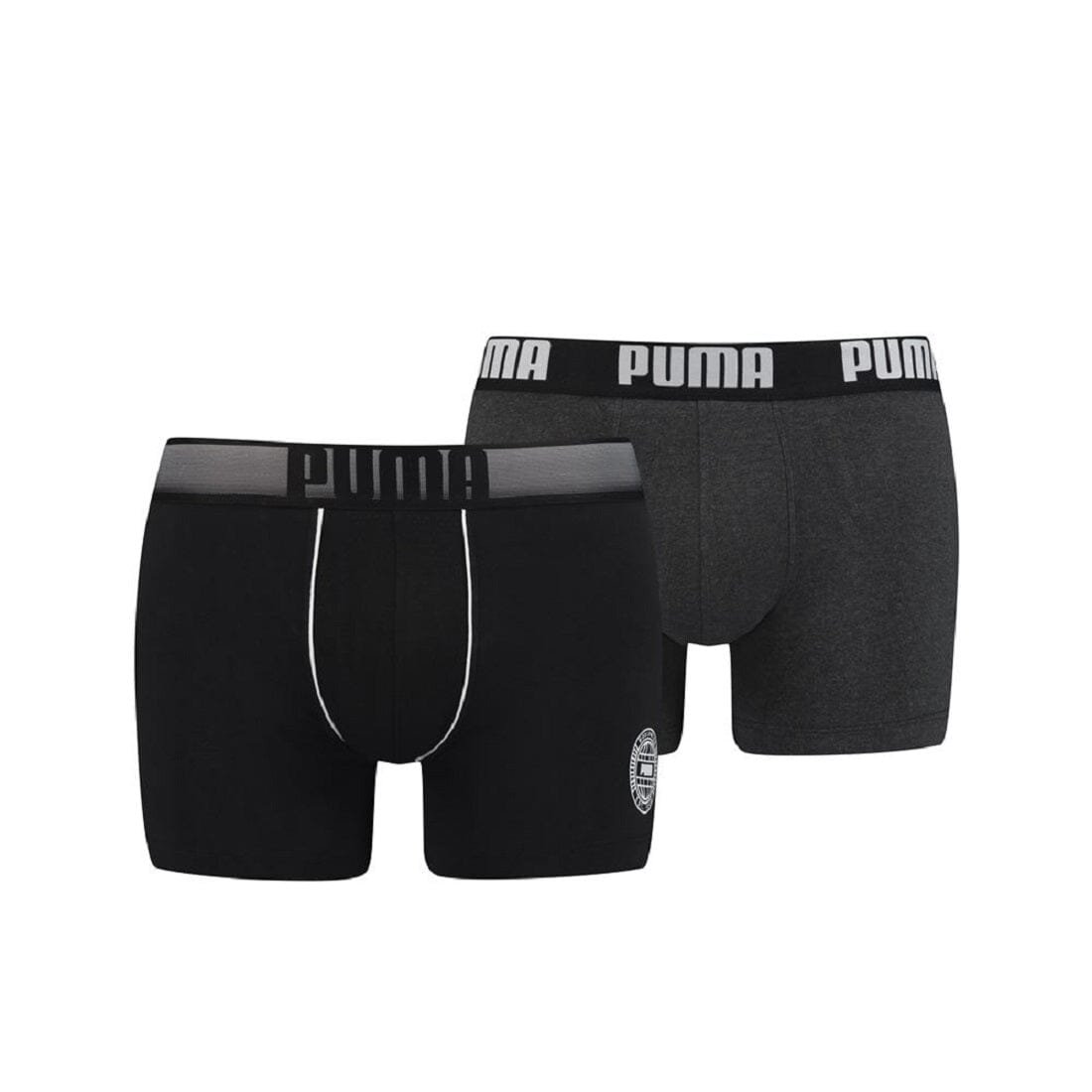Puma - Statement Bold Logo Boxer 2-pack - Black Boxershort Puma 