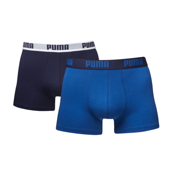 Puma - Basic Boxer 2-pack - True Blue Boxershort Puma 