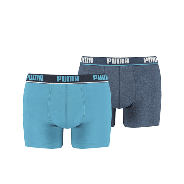 Puma - Basic Boxer - 2-pack - Blue Boxershort Puma 