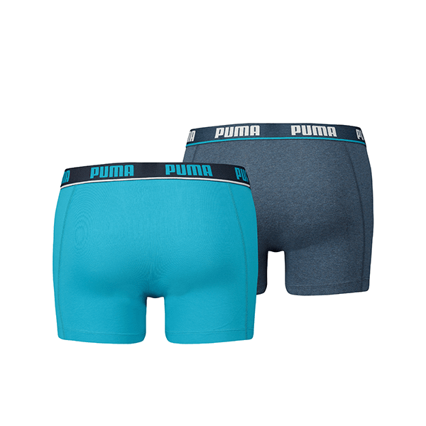 Puma - Basic Boxer - 2-pack - Blue Boxershort Puma 