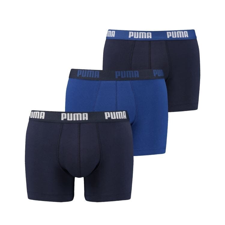 Puma - Basic Boxer 3-pack - Blue Boxershort Puma 