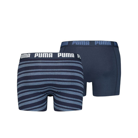 Puma - Heritage Stripe Boxer 2-pack - Denim Boxershort Puma 