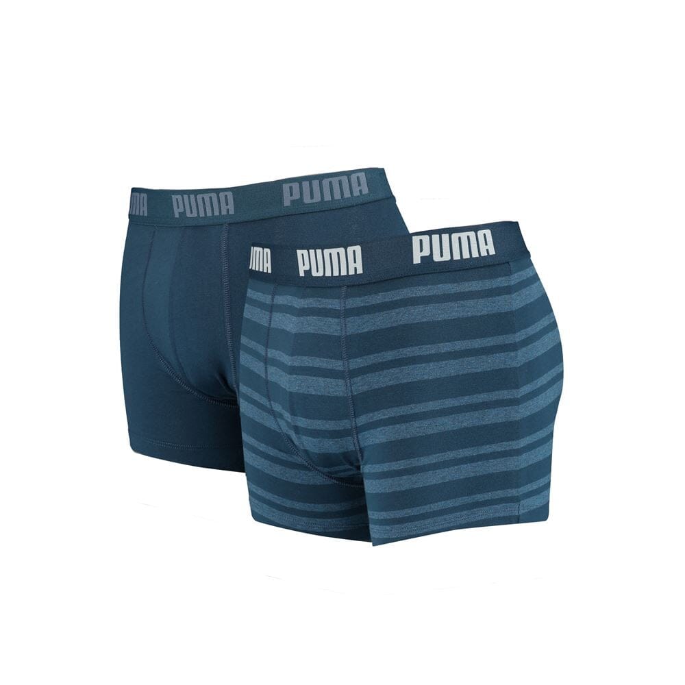 Puma - Heritage Stripe Boxer 2-pack - Denim Boxershort Puma 