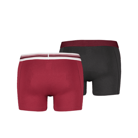 Puma - Basic Short 2-pack - Red Boxershort Puma 
