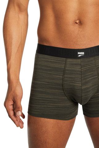 Puma - Space Dye Boxer 2-pack - Forest Night Combo Boxershort Puma 