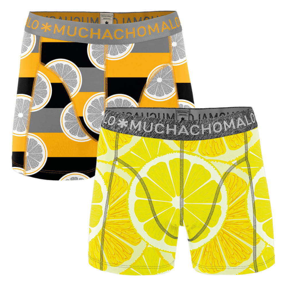 Muchachomalo - Short 2-pack - Lemon Boxershort Muchachomalo 